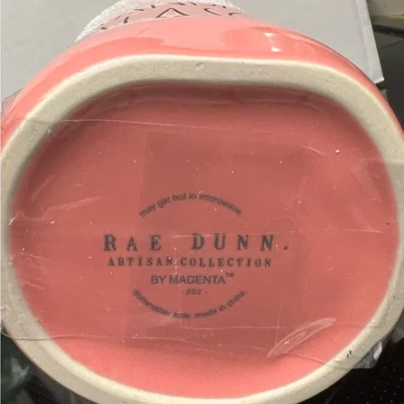 Fun Rae Dunn “Sandals Season” Ceramic Mug with Topper- NWT - Picture 3 of 3